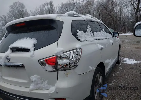 2013 Nissan Pathfinder Platinum from USA, damaged, VIN 5N1AR2MN8DC680113